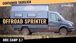 Sprinter 4x4 Wohnmobil mit Hubdach [Containertauglich]