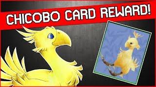 How to get the nice Chicobo Card in Final Fantasy 8 Remastered - REQUIRED FOR QUEEN OF CARDS!