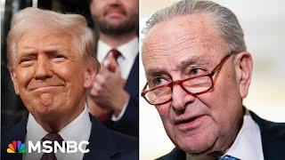 Sen. Schumer slams Trump's 'self-serving, self-congratulating' address