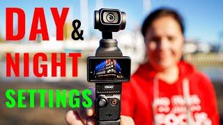 10 CINEMATIC DJI POCKET 3 SHOTS Best Day & Night Settings