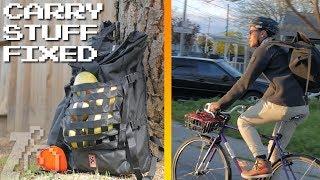 How to Carry Stuff on a Fixed Gear Bike | Sponsored by Chrome Industries