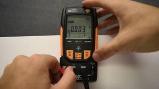 Introduction to the testo 760 Digital Multimeter