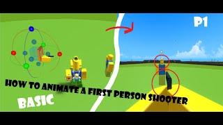 Movie Maker 3 How to Animate a First Person Shooter [FPS] Basic | Roblox