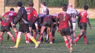 Rugby Giant Tries to Flatten Students but Good Skills not thwarted by Reckless Tackles or Late Hits!