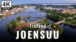 4K drone video and travel vlog on Joensuu, city of Finland  | Travel guide