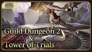 [NIGHT CROWS] Guild Dungeon 2 & Tower of Trials｜New Update