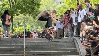 GO SKATE DAY NYC 2024 BROOKLYN BANKS FULL LIVE FEED