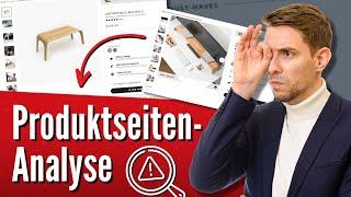 Shopexperte analysiert Onlineshop Produktseite von jungholz-design.de