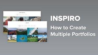 Inspiro - How to Create Multiple Portfolios