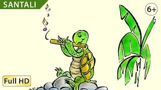 Turtle's Flute: Learn Santali with subtitles - Story for Children "BookBox.com"