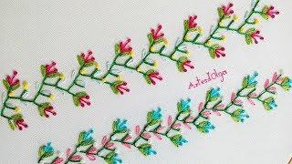 Hand Embroidery: Decorative Stitches #9 | Bordado a mano: Puntadas Decorativas #9 | Artesd'Olga