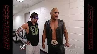 The Rock talks to Trish Stratus | WWE RAW (2003)