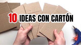 10! MANUALIDADES CON CAJAS DE CARTÓN | RECICLAJE | SHOW DE MANUALIDADES