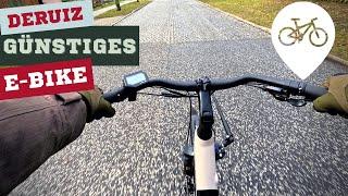  DERUIZ QUARTZ - GÜNSTIGES EBIKE!   GÜNSTIG ABER AUCH GUT?  #deruiz #quartz #ebike #test #review