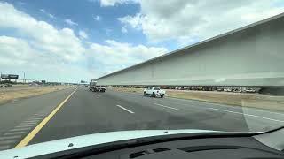 Giant Oversize Load on Loop 820 Eastbound Fort-Worth, Texas