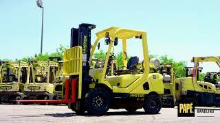 Zero Emissions and EPA Certified Forklifts At Papé Material Handling