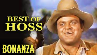 BEST of Hoss Cartwright (Dan Blocker) | Bonanza | Western