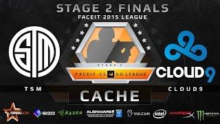 TSM vs Cloud9 - GRANDFINAL - Map 1 - Cache (FACEIT Stage 2 Finals)