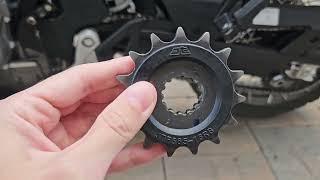 JT JTF565RB 15T Front Sprocket for CFMOTO 450MT 