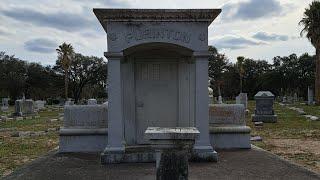 Exploring the inside of a mausoleum  (underground crypt!)