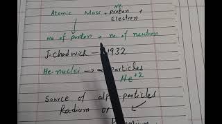 9th Class Chemistry, Discovery of Neuron, Ch#2 Structure of Atoms/ Online teaching with Mobeen