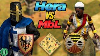 Teutons vs Malians | 1v1 Arabia | vs MbL | AoE2