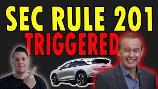 SEC Rule 201 Triggered for Lucid! What's Next After This Pullback? Lucid Analysis Explained