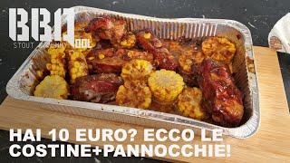 Le ribs al barbecue, con soli 10 euro!