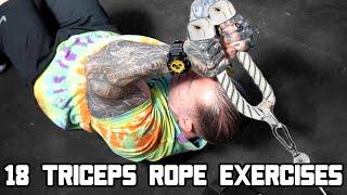 TRICEPS ROPE: 18 Exercise Ideas by LEE PRIEST