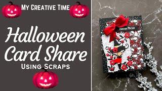 Huge Flash Sale & Using My Scraps to Make A Halloween Card w/ My Creative Time | #mycreativetime