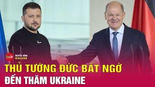 Nga Ukraine mới nhất tối 2/12: Thủ tướng Đức bất ngờ đến thăm Ukraine,công bố viện trợ lô vũ khí mới