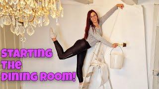 DINING ROOM RENOVATION gets started + a CHRISTMAS surprise