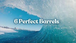 POV SURFING INSIDE 6 PERFECT BARRELS Crystal Clear Water!