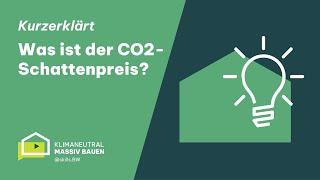 Infobaustein  - CO2-Schattenpreis