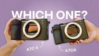 Sony's NEW A7C II AND A7C R. Who are these for?