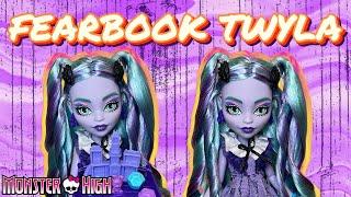 Monster High FEARBOOK TWYLA Doll Unboxing, Review & Customization!! Best G3 Twyla So Far! ️🩵