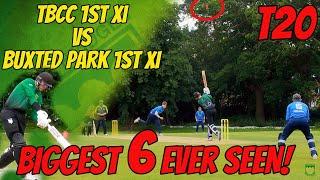 BIGGEST 6 EVER SEEN!! | T20 Quarter Final | TBCC 1st XI vs Buxted Park 1st XI | Cricket Highlights