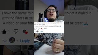 Best OBS Studio Mic Settings #obsstudio #obs #micsettings #mic #xlrmic #streaming