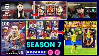 eFootball™ 2024 Season 7 Release Date !! Free Messi, Free Coins & Premium Club Packs 