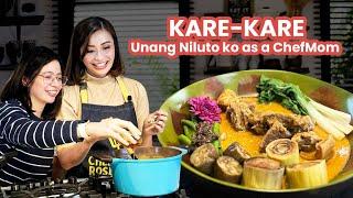 Kare-Kare: Unang Niluto ko as Chefmom | Chefmom Rosebud