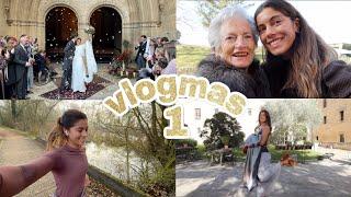 VLOGMAS 1 - Nos vamos de boda pero no sin antes correr