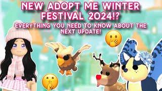 WINTER FESTIVAL EVENT IS BACK IN ADOPT ME!! 2024️Things You Should Know About The Next Update!! 