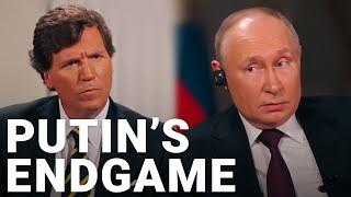 Putin hints at Russia's military strategy for Ukraine in Tucker Carlson Interview