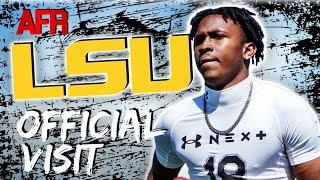 5-Star WR Dakorien Moore Takes Official Visit To LSU | Can Tigers Regain His Commitment?