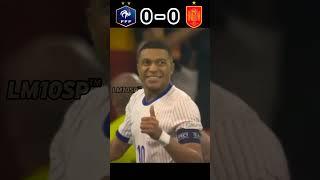 France Vs Spain Extended match 2-1 #football #youtube #highlights #shorts