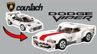 76908 Dodge Viper - Lego Speed Champions Alternative MOC Tutorial