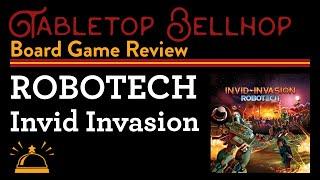 REVIEW Robotech Invid invasion, Robotech Board Game set during Robotech The New Generation anime