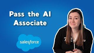 Pass the AI Associate with these 5 topics! | Salesforce AI Associate Exam | Free Salesforce Certs