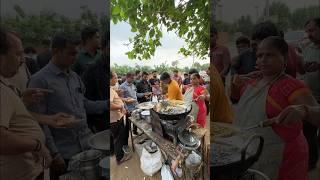 Hardworking Gujarati Aunty Selling Mirchi Bhajiya #shorts #indianstreetfood