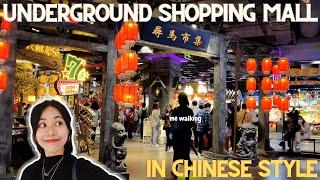 A Huge Underground Shopping Mall in Guangzhou, China (or should I call it an underground town?)